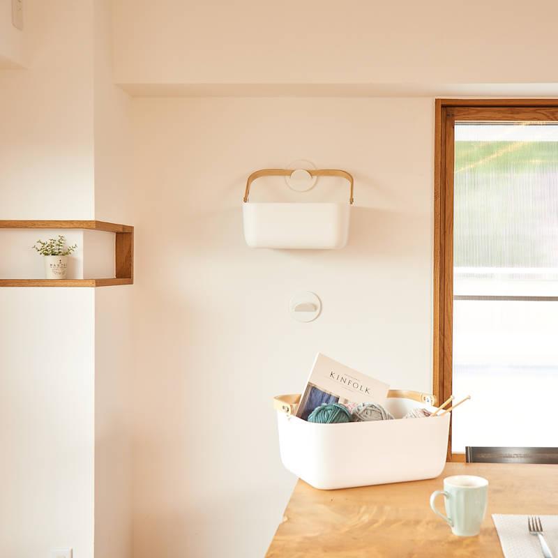 PitFit ピットフィット サークルフック 収納ボックスなどピットフィットシリーズが壁掛けできる耐荷重10kgのサークルフック 石膏ボードに対応 |  | 03