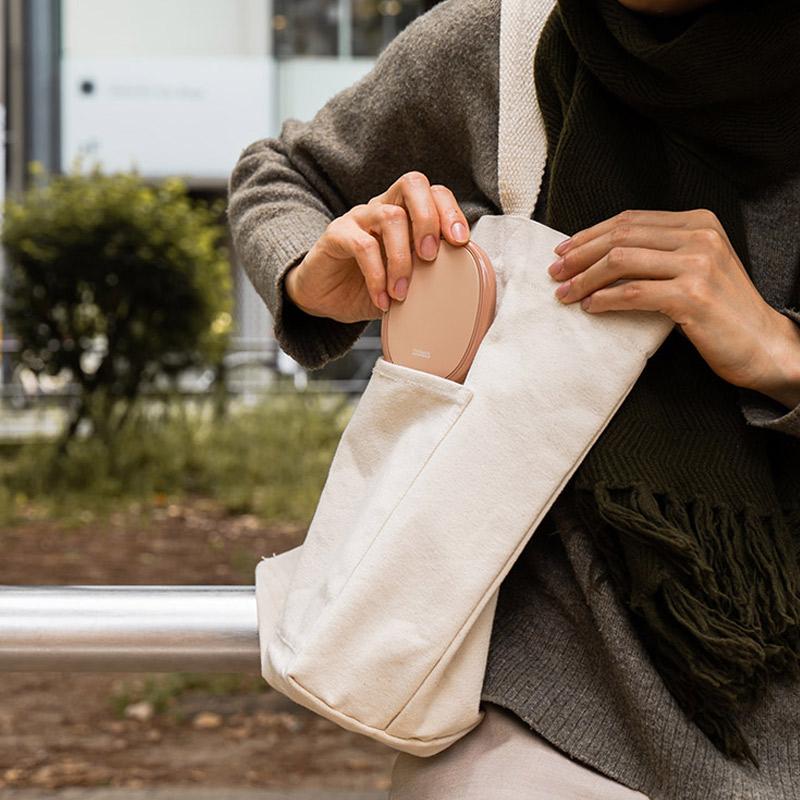 (クリックポスト発送送料無料)PRISMATE エコハンドウォーマー 充電式カイロ 速暖で電源ONですぐに暖まる 設定温度は約45〜50度 持続時間は最大4時間 USBはType-C |  | 06