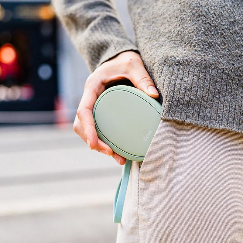 (クリックポスト発送送料無料)PRISMATE エコハンドウォーマー 充電式カイロ 速暖で電源ONですぐに暖まる 設定温度は約45〜50度 持続時間は最大4時間 USBはType-C |  | 08