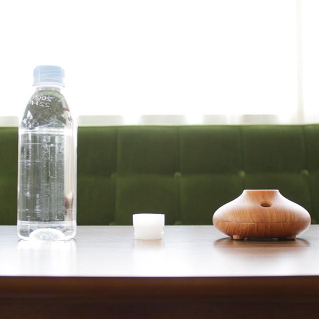 PRISMATE ペットボトル式加湿器 -wood- PR-HF024 手のひらサイズの