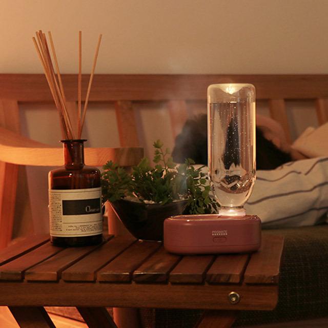 ペットボトル式加湿器 充電式コードレス加湿器 ペットボトル式 USB充電