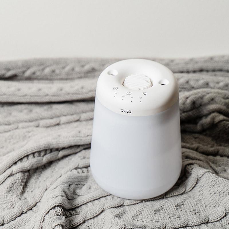 上部給水型加湿器 倒れても水がこぼれにくい コードレス上部給水加湿器