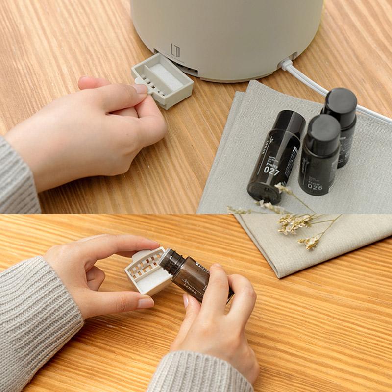 キレイなミストで加湿するダブル抗菌 上部給水超音波式加湿器 PR-HF064