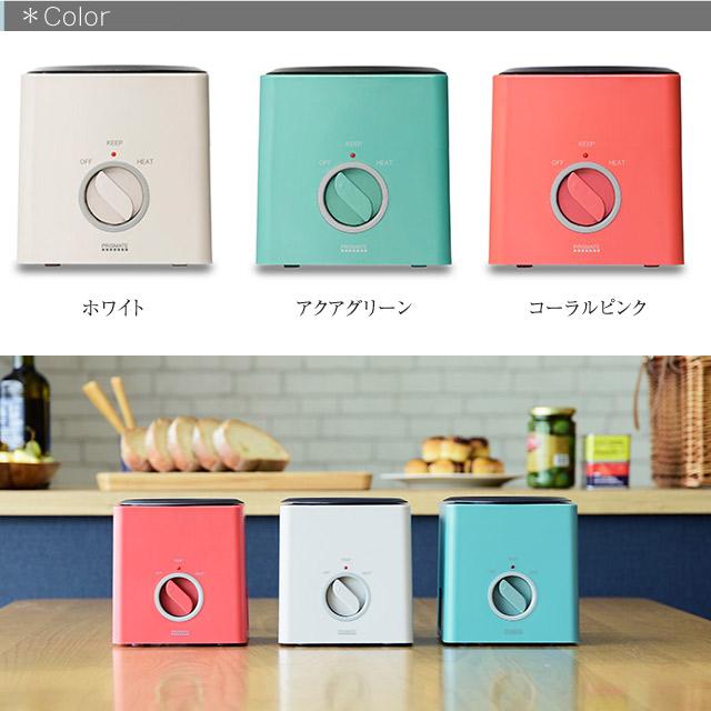 フォンデュブロック レシピブック付 PR-SK024 チーズ チョコレートフォンデュ バーニャカウダ 器 鍋 電気式 | PRISMATE | 08