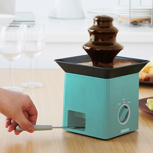 フォンデュブロックタワー チョコレートファウンテンがコンパクトなのに楽しめる 電気式でホームパーティでもインパクト抜群 お手入れも簡単 PR-SK025 | PRISMATE | 04