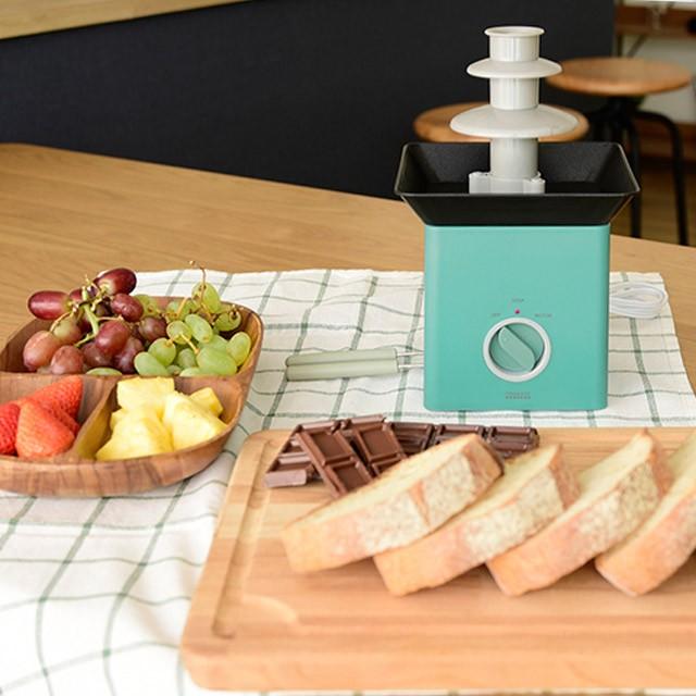 フォンデュブロックタワー チョコレートファウンテンがコンパクトなのに楽しめる 電気式でホームパーティでもインパクト抜群 お手入れも簡単 PR-SK025 | PRISMATE | 05