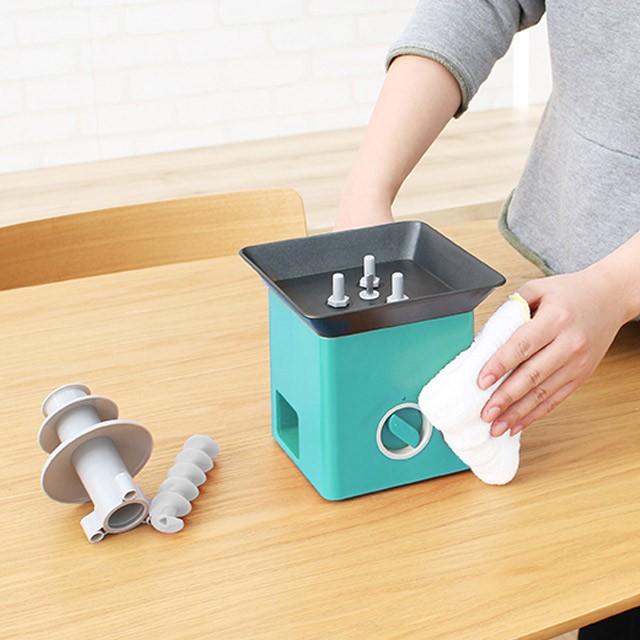 フォンデュブロックタワー チョコレートファウンテンがコンパクトなのに楽しめる 電気式でホームパーティでもインパクト抜群 お手入れも簡単 PR-SK025 | PRISMATE | 08