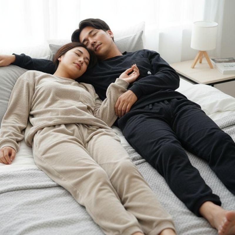 LOGOS ロゴス ボディリカバリーベロアスウェットウェア 上下セット ベロア素材の長袖長ズボン 男女兼用 一般医療機器 リカバリーシャツ 特殊繊維リゲインテックを採用した疲労軽減ウェア 着るだけで血行促進 吸湿速乾性の高い生地でさらっとした快適な着心地 LOGOS ロゴス ボディリカバリーベロアスウェットウェア 上下セット