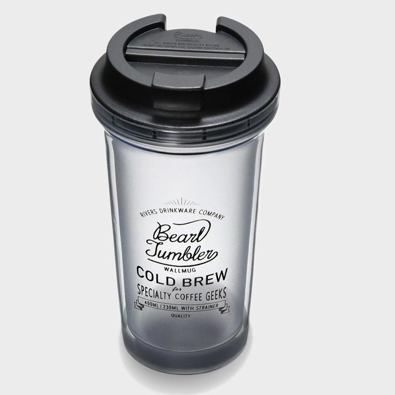 Rivers/リバーズ WALL MUG BEARL COLDBREW/ ウォールマグ バール コールドブリュー 水出しコーヒー専用ストレーナー付属 セットするだけ | RIVERS | 02