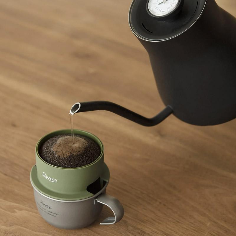 Rivers/リバーズ Micro Coffee Dripper2/マイクロコーヒードリッパー2 世界最小クラスのコーヒードリッパー シリコンなのでマグカップの中に収納できる | RIVERS | 02