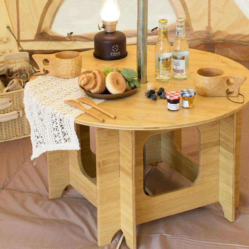 S'more スモア ワンポールセンターテーブル70 One Pole Center Table