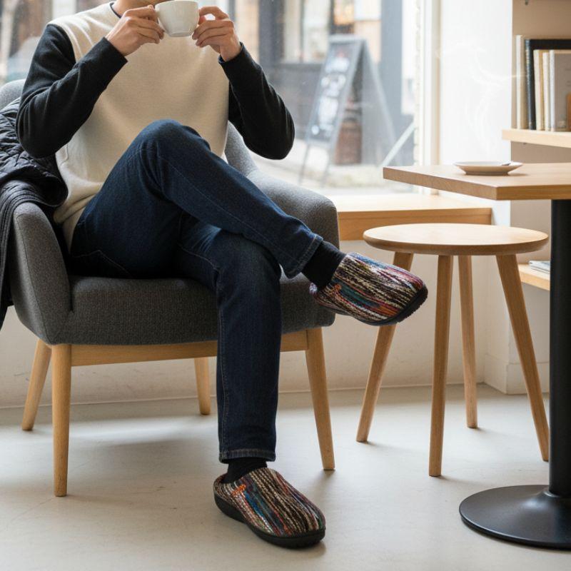 SUBU 2025年新作 DOTS ドッツコレクション スブ 冬用サンダル ユニ