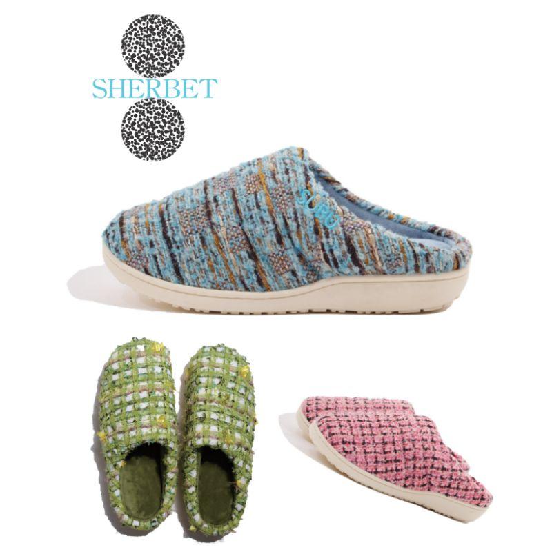 SUBU/スブ 2024年新作 冬用サンダル ハレモケモ シャーベット アフタースクール 冬用のおしゃれで暖かいサンダル 起毛加工で暖かい |  | 06