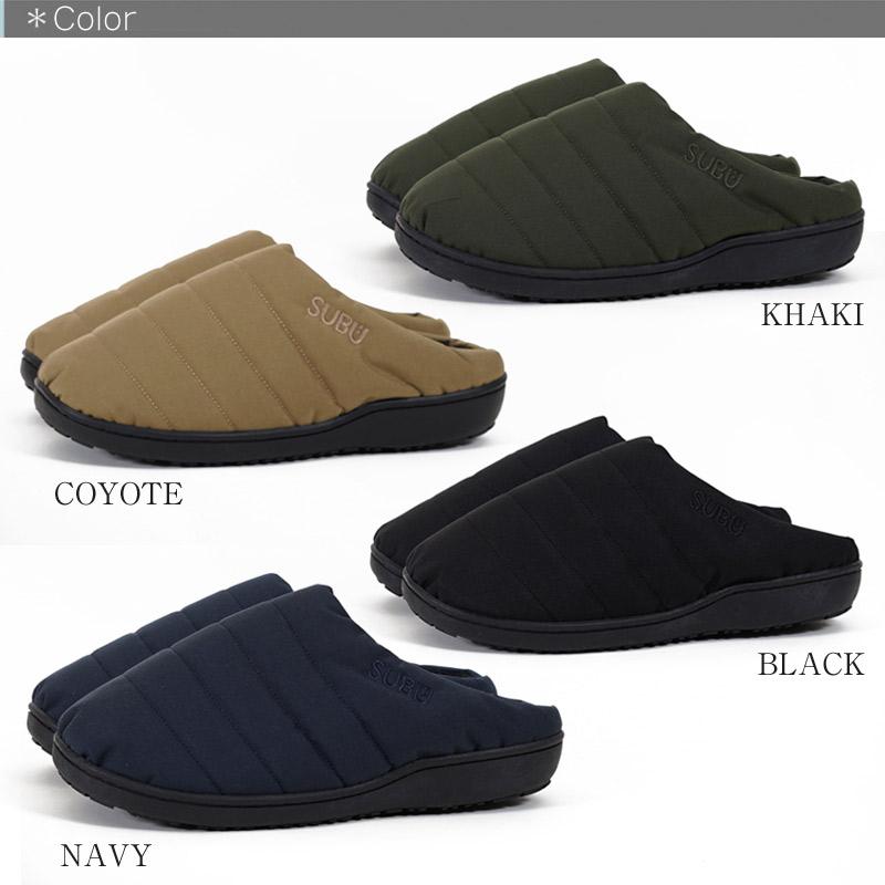 SUBU/スブ 冬用サンダル NANNEN 難燃性の冬用のおしゃれで暖かい
