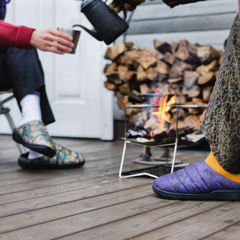 SUBU/スブ 冬用サンダル NANNEN 難燃性の冬用のおしゃれで暖かい