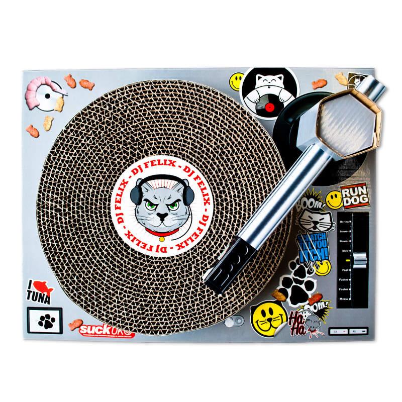 SUCK UK/サックユーケー キャットDJスクラッチングパッド DJの