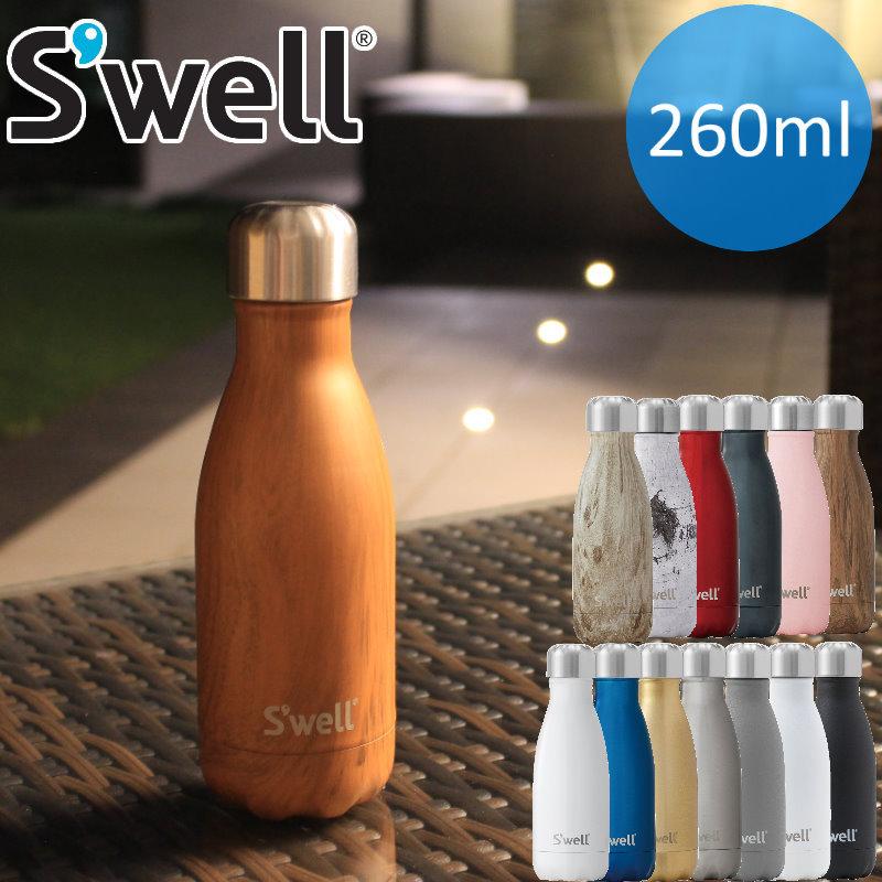 Swell bottle 260ml/スウェルボトル260ml 水筒 保冷 保温 おしゃれ 水筒 コンパクトサイズ 水筒直飲みステンレスボトル ファッショナブル｜7dials