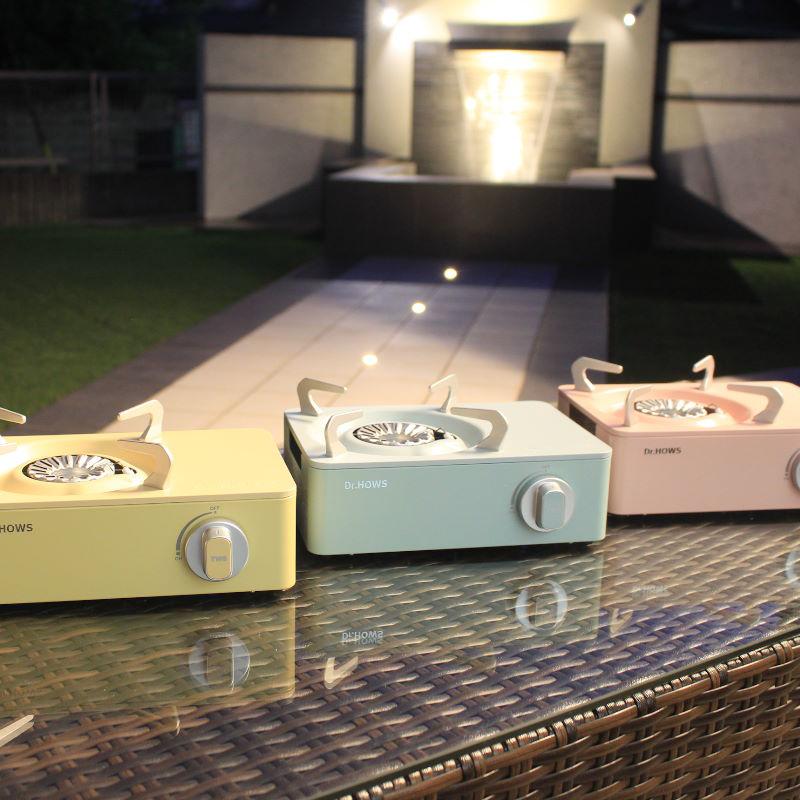 Dr.HOWS/ドクターハウス トゥインクルミニストーブ twinkle mini stove 韓国発カラフルで可愛らしいミニカセットコンロ 専用ハードケース付 |  | 06