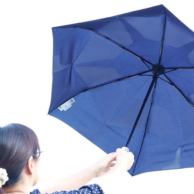折りたたみ傘 urawaza・ウラワザ 3秒で折りたためる自動開閉傘 UV