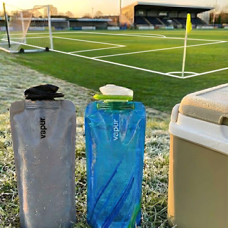 vapur ヴェイパー 1L1リットル ウォータボトル 丸められるおしゃれな水筒 直飲み 水筒 ボトル おしゃれ 丸められるおしゃれな水筒 アウトドアグッズ キャンプ |  | 04