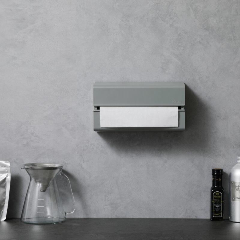 WALL PT2/ウォールピーティー2 ペーパータオルケース 壁掛けできる 別売マグネットシートで冷蔵庫などにも掛けられる 徳用サイズのキッチンペーパーが入れられる |  | 02