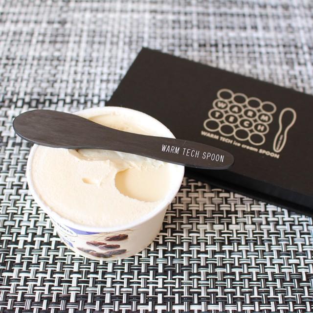 アイスクリームスプーン ウォームテックスプーン4本入り+ケース/WARM TECH ICECREEM SPOON カーボン製スプーン |  | 02