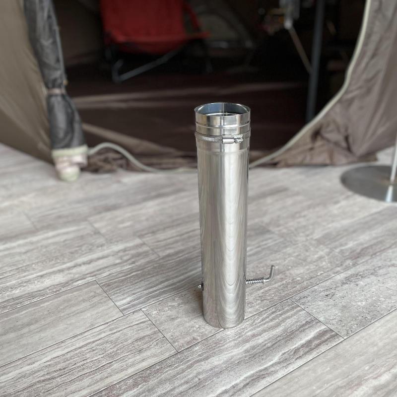 WORK TUFF STOVE/ワークタフストーブ ダンパー付き煙突35cm 空気の量を 