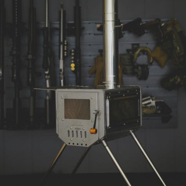 ワークタフストーブ500 両面ガラス/WORK TUFFSTOVE500 薪ストーブ