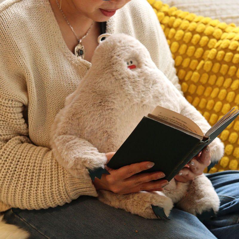 NOOKs ヌークス YETI イエティ 湯たんぽカバー 上質なエコファ−を使用した雪男YETIの姿をした湯たんぽカバー 市販の湯たんぽを使用できるサイズ感 |  | 01