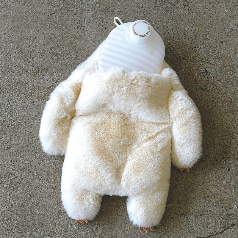 NOOKs ヌークス YETI イエティ 湯たんぽカバー 上質なエコファ−を使用した雪男YETIの姿をした湯たんぽカバー 市販の湯たんぽを使用できるサイズ感 |  | 04