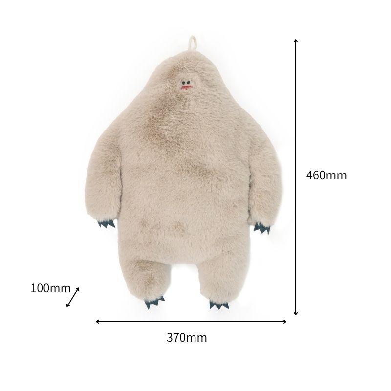 NOOKs ヌークス YETI イエティ 湯たんぽカバー 上質なエコファ−を使用した雪男YETIの姿をした湯たんぽカバー 市販の湯たんぽを使用できるサイズ感 |  | 09