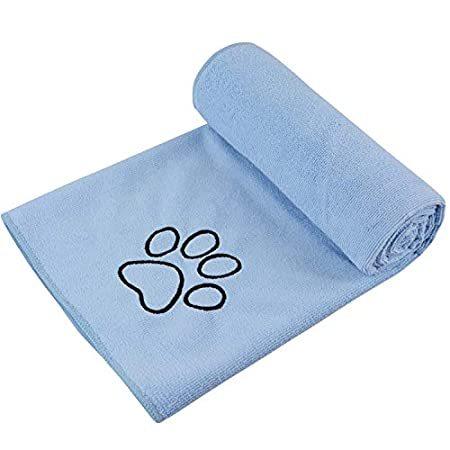 注目ブランド 特別価格sinland マイクロ ファイバー 超吸水 ペット用 タオル 犬 猫 体拭き タオル 75cmx127cm ライトブルー好評販売中 新版 Turningheadskennel Com
