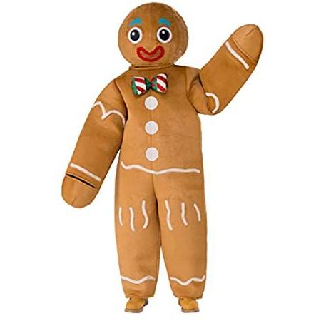 返品交換不可 オーバーサイズ メンズ 特別価格rubie S 海外からの素敵な商品 並行輸入 ジンジャーブレッドマン ワンサイズ好評販売中 画像通り コスチューム マスコット 財布 帽子 ファッション小物 Smssvg Org