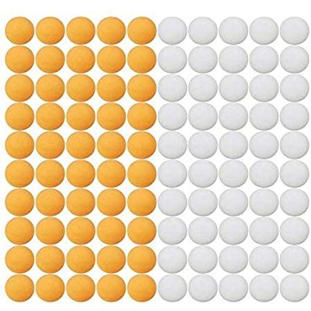 大口注文 特別価格smartlife15 卓球ボール 100個 1スター 40mm 卓球ボール ニュー素材 テーブルボール オレンジ ホワイト好評販売中 最高級の品質 Www Vfixgadgets Com