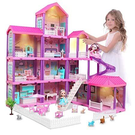 本店は 特別価格dreamhouse ドールハウス プレイセット ドリームハウス ビルディングトイ Diy コテージ ごっこ遊び ドールハウス 女の子の おもちゃ ギフ好評販売中 人気絶頂 Turningheadskennel Com