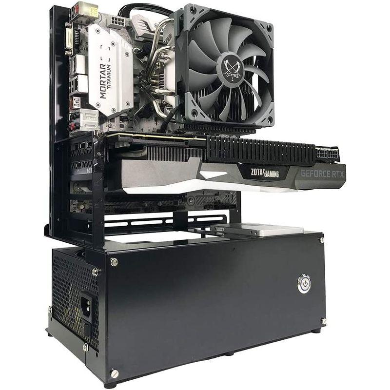 長尾製作所 オープンフレーム ver.micro-ATX 5インチ オープンフレーム ver micro ATX 仕様 対応ドライブ 2台/3 1台 拡張スロット数 5スロット
