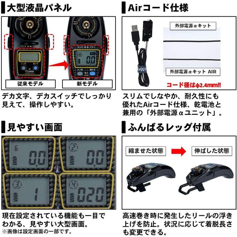 ダイワ(DAIWA) リール クリスティアワカサギ CRTα パープルムーブ クリスティアワカサギ パープルムーブ DAIWA リール CRTα