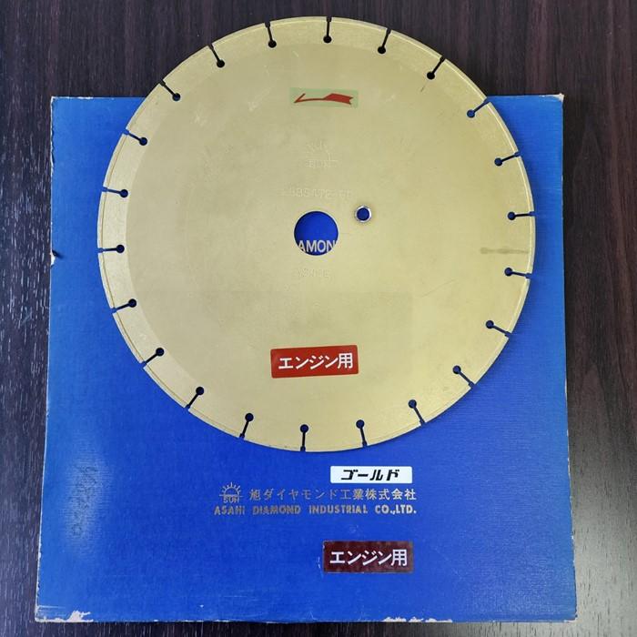 未使用 訳あり品 旭ダイヤモンド 12インチ AS40E ゴールド エンジン用