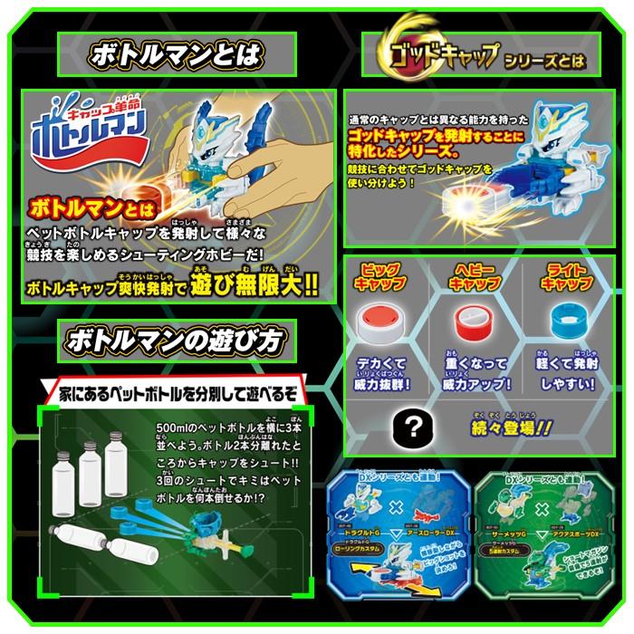 タカラトミー（TAKARA TOMY） ボトルマン G キャップ シリーズ ボトル