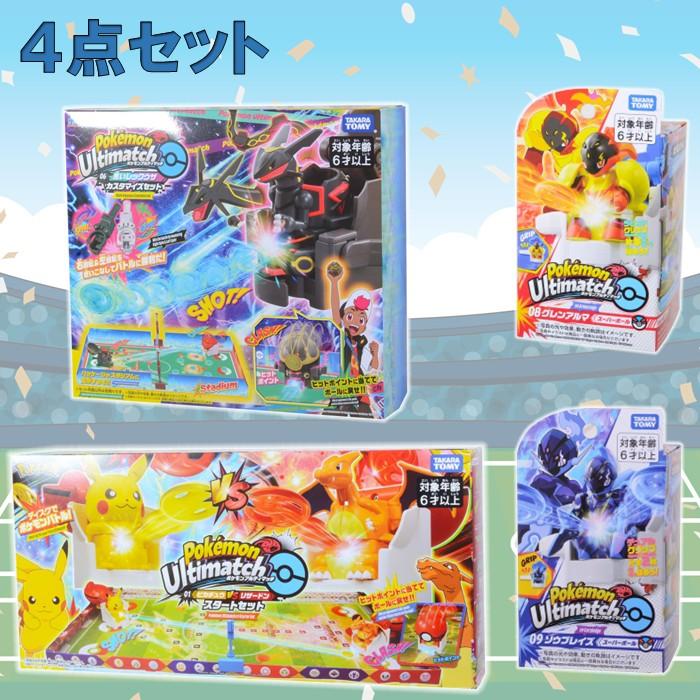 ポケットモンスター ゲームセット4点 Pokemon（ポケモン） タカラトミー ポケットモンスター アルティマッチ