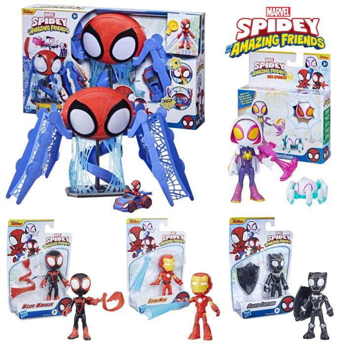 Hasbro マーベル スパイディとすごい仲間たち ウェブクォーターズ＆4