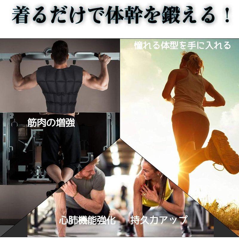 ウエイトベスト ウエイトジャケット 重量調節可 パワーベスト 加重ベスト パワージャケット 重り 食い込み防止の肩パッド付き 筋トレ ジャケ ウエイトジャケット 重量調節可 パワーベスト 加重ベスト パワージャケット 重り 食い込み防止の肩パッド付き 筋トレ ジャケ