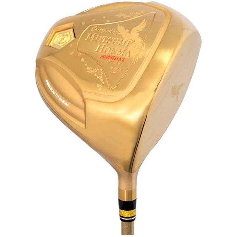 ムツミホンマ (Mutsumi Honma) 鳳凰チタンドライバー 高反発 ゴールド MH488MAX (硬度SR， 右) Mutsumi Honma 鳳凰チタンドライバー 高反発 ゴールド MH488MAX 硬度SR，