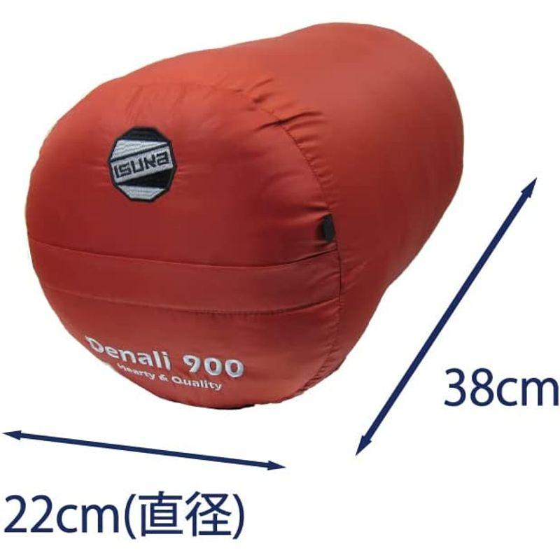 イスカ(ISUKA) 寝袋 デナリ900 ブリック 最低使用温度-25度 158529