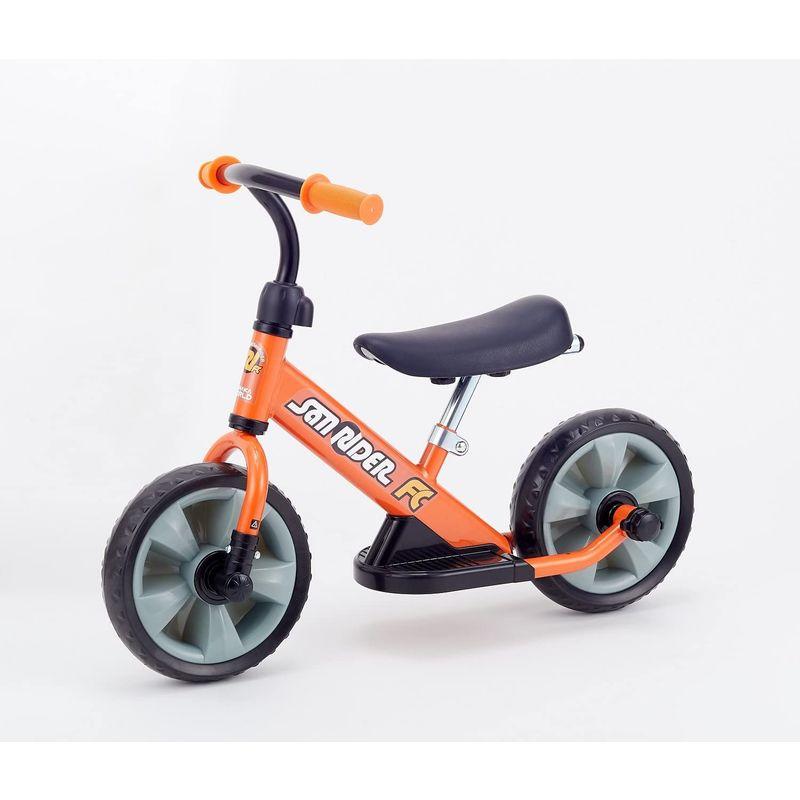 野中製作所 サンライダーFC 三輪車 カジ取り棒付き三輪車からランニングバイクに変身 オレンジ 3392 車、バイク、自転車 自転車車体 C1298418458(11372円)
