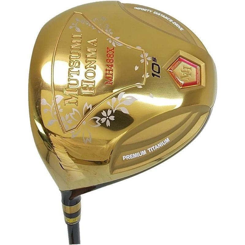 ムツミホンマ (Mutsumi Honma) ドライバー MH488X 左用 プレミアム チタンドライバー カーボン メンズ 左 ロフト角: ロフト角 Mutsumi Honma ドライバー MH488X 左用 プレミアム チタンドライバー カーボン メンズ
