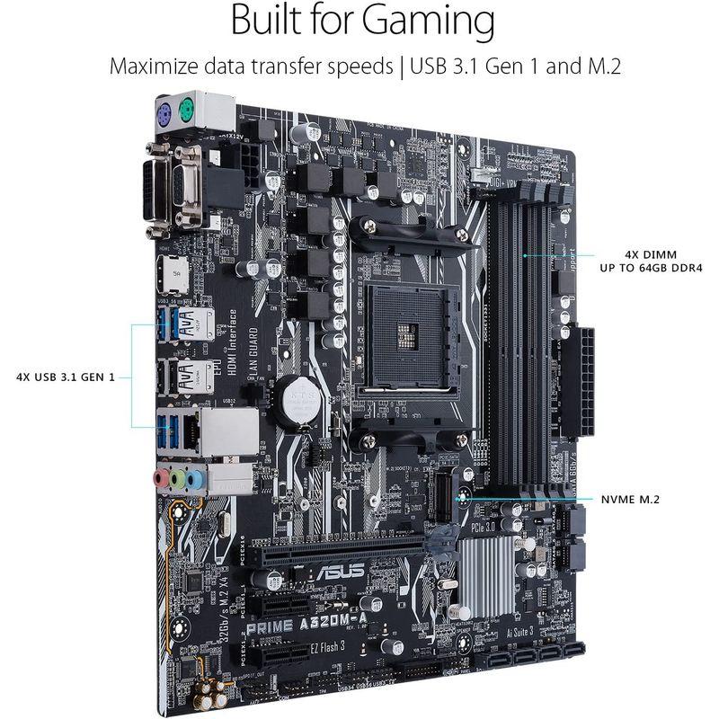 ASUS AMD A320 搭載 AM4 Socket 対応 マザーボード PRIME A320M-A microATX     商品情報    【商品名】　ASUS AMD A320 搭載 AM4 Socket 対 Q1141755789(10000円)