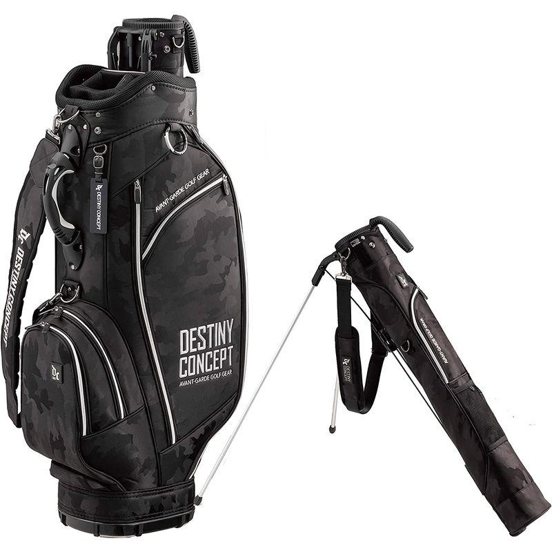 【希少品】 ディスティニーコンセプトDESTINY CONCEPT デュアル キャディバッグ DC303CB-DUAL セルフスタンドクラブケース 内蔵 【IQY7470553310】(26040円)