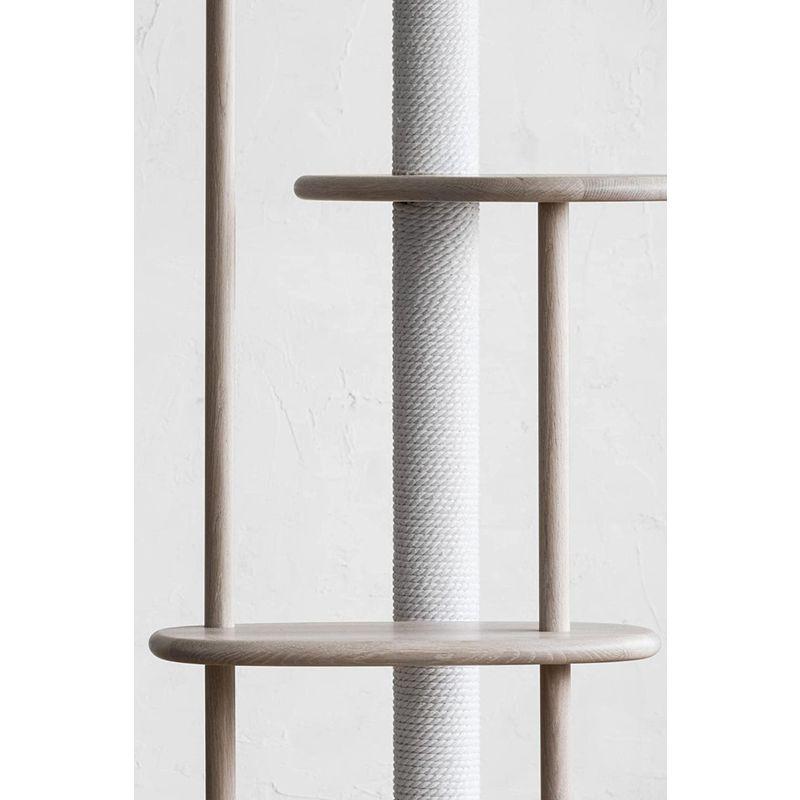 カリモク家具 KARIMOKU CAT TREE キャットタワー 木製 日本製 猫タワー 撥水加工生地 綿縄爪研ぎ 高さ124cm 運動不足 KARIMOKU CAT TREE キャットタワー 木製 日本製 猫タワー 撥水加工生地 綿縄爪研ぎ 高さ124cm 運動不足