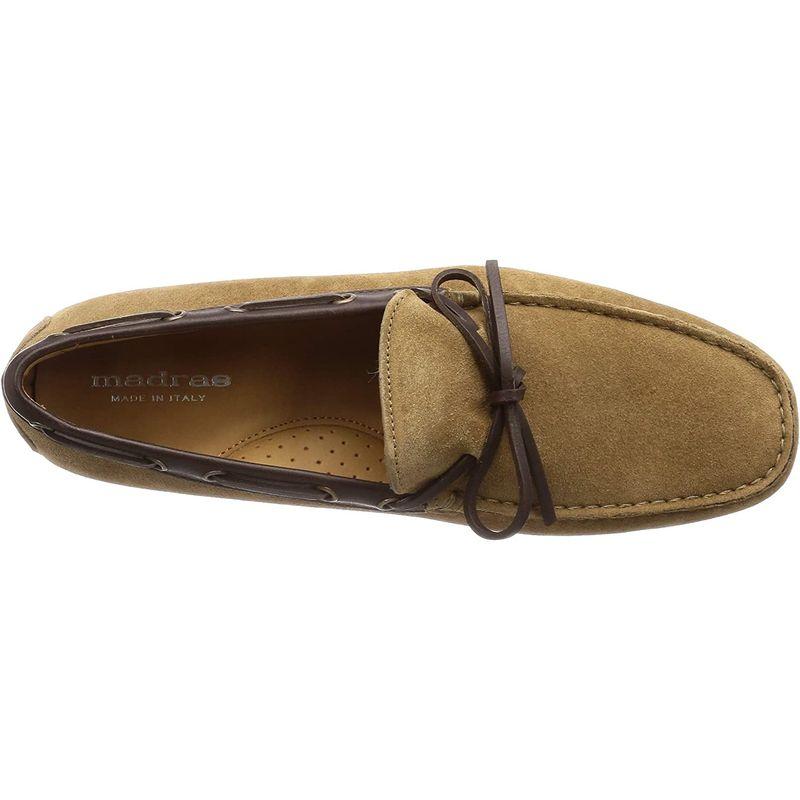 マドラス イタリア製 マッケイ製法 高級 スエード ドライビングシューズ M9197 メンズ ベージュ 26 cm イタリア製 マッケイ製法 高級 スエード ドライビングシューズ M9197 メンズ ベージュ cm